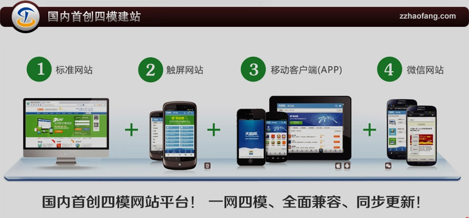 國內(nèi)首創(chuàng)四模網(wǎng)站建設