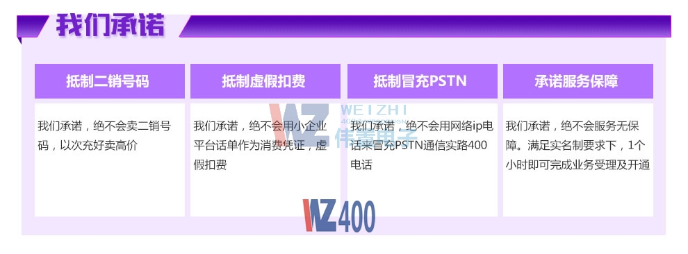 400電話開通承諾 400電話開通承諾
